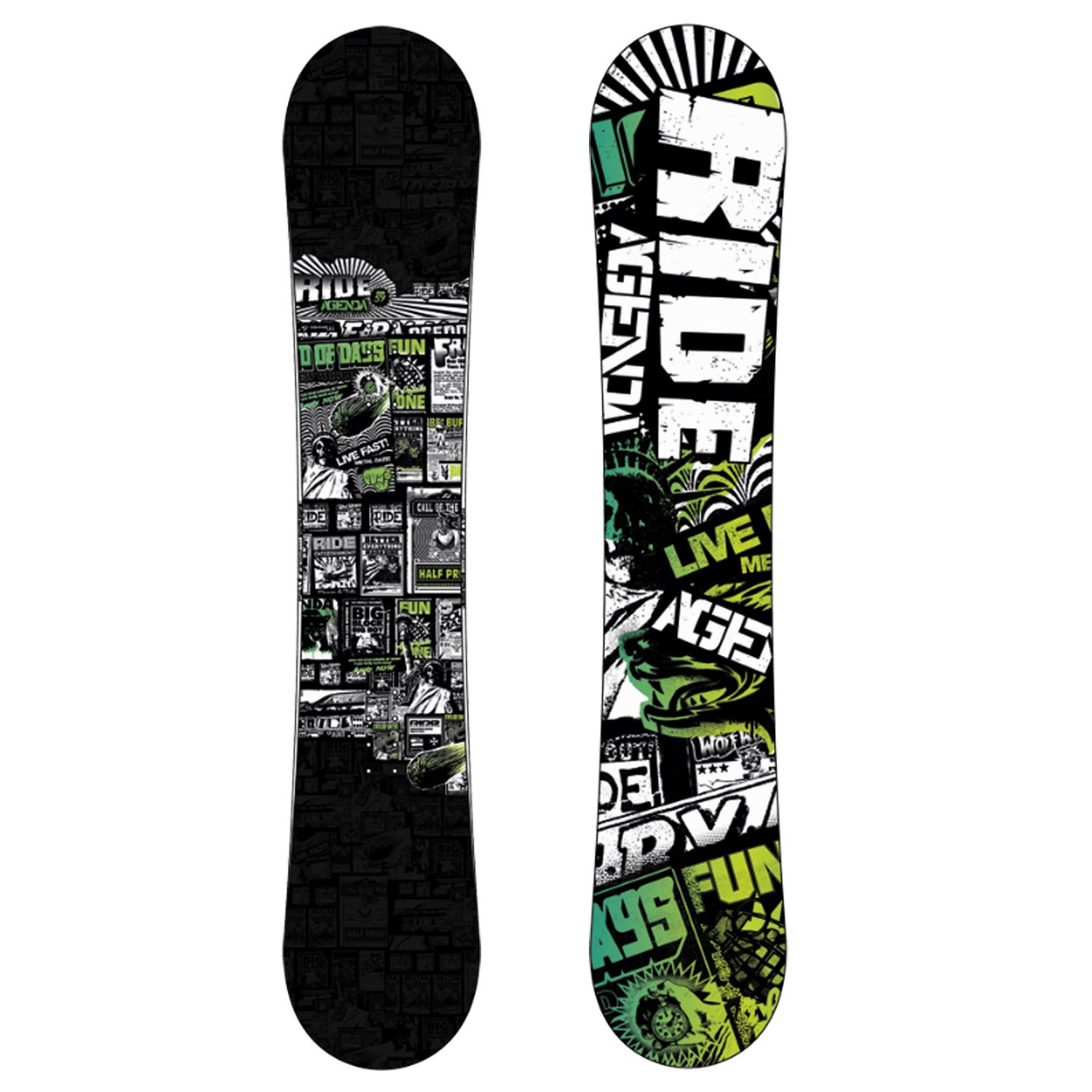 Ride Agenda Snowboard 2010 | evo