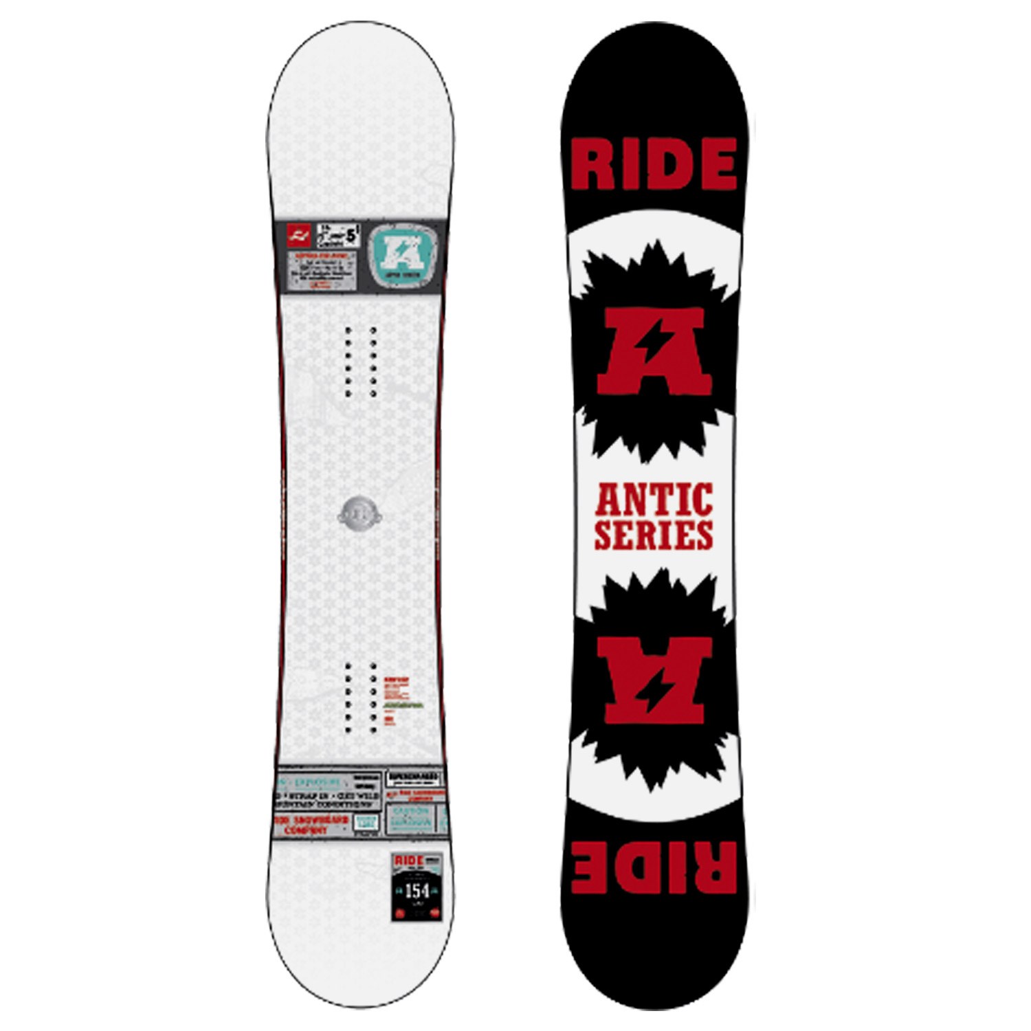 ride antic snowboard 2010