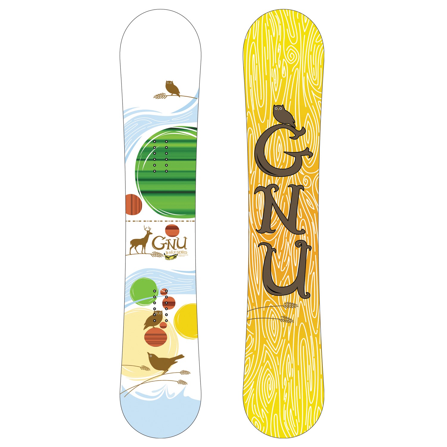 GNU B-Nice BTX Banana Rocker (Sunshine) Snowboard - Women's 2010 | evo