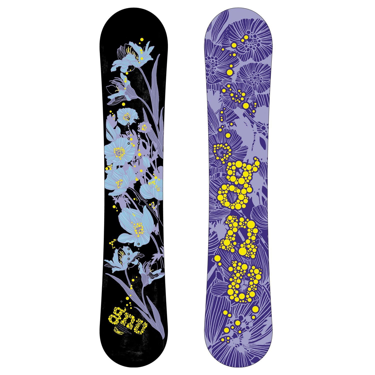 Gnu B Nice Btx Banana Rocker Floral Snowboard Women S 2010 Evo