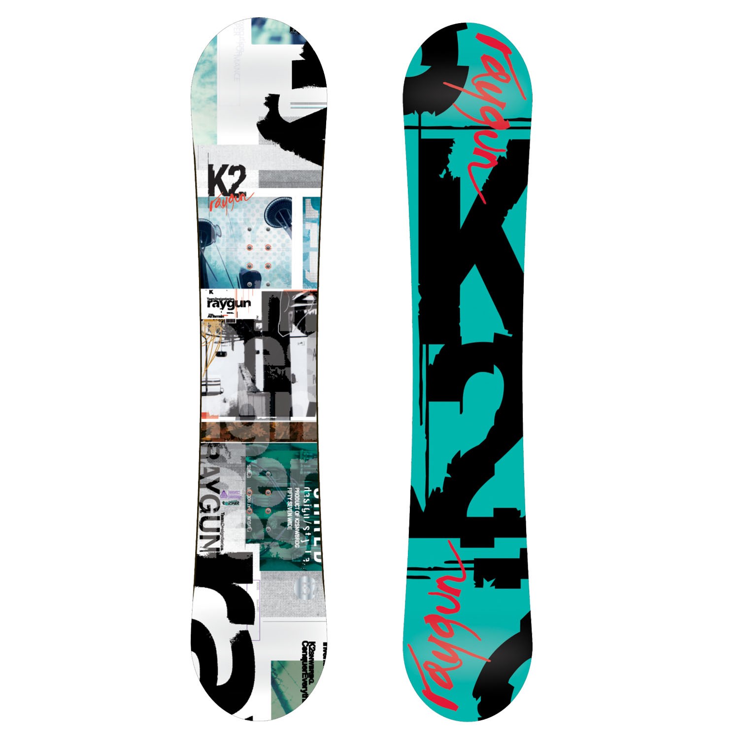 K2 Raygun Wide Rocker Snowboard 2011 | evo