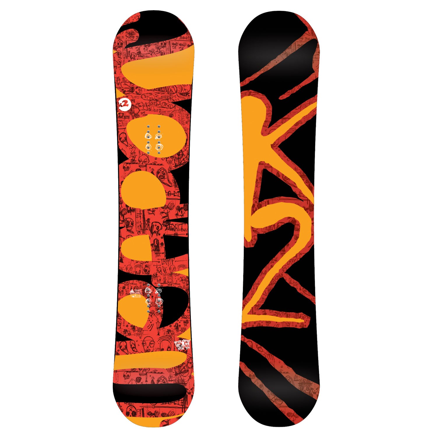 K2 WWW (World Wide Weapon) Wide Rocker Snowboard 2011 | evo