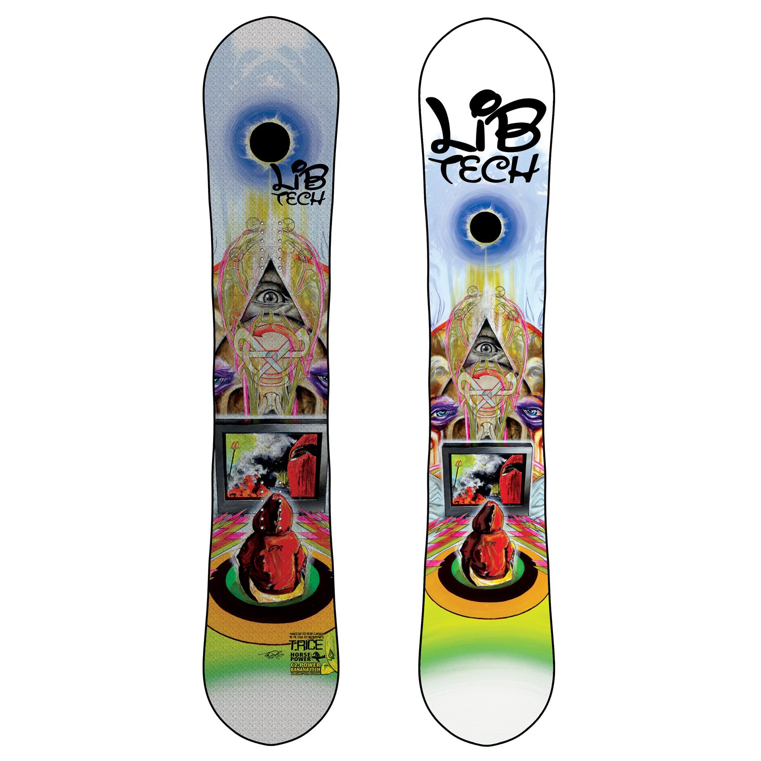 Lib Tech T. Rice Pro Model C2BTX Horsepower Banana Rocker