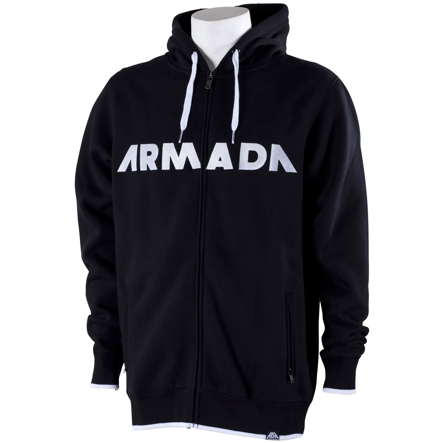 armada icon hoodie white