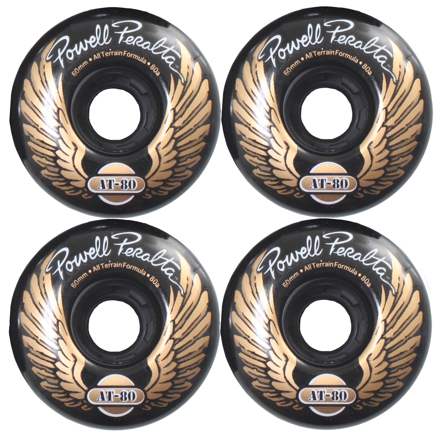 Powell Peralta All Terrain At-80 Skateboard Wheels | evo