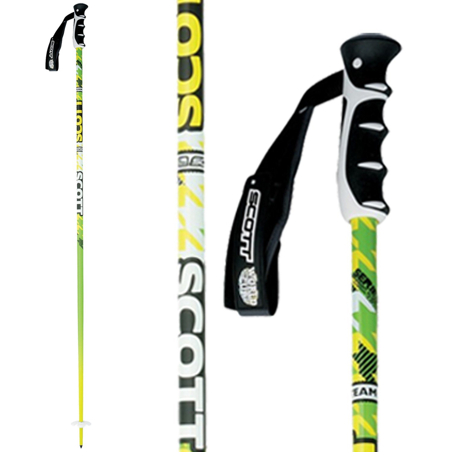 Scott Pole Rental 130 cm 203212 Ski Stöcke Aliminium NEU 