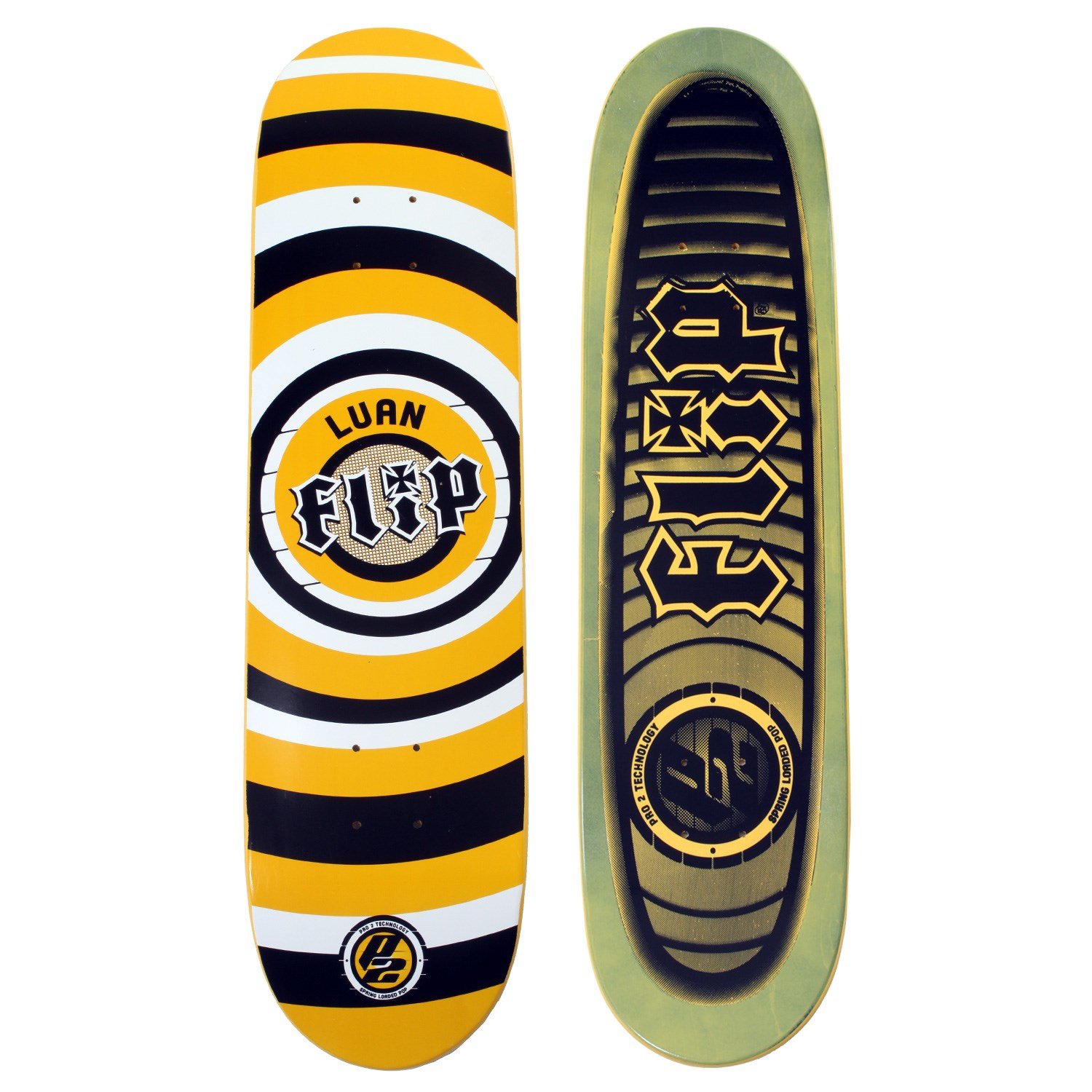Probleem Kinderen lastig Flip Luan Oliveira P2 Logo Skateboard Deck | evo