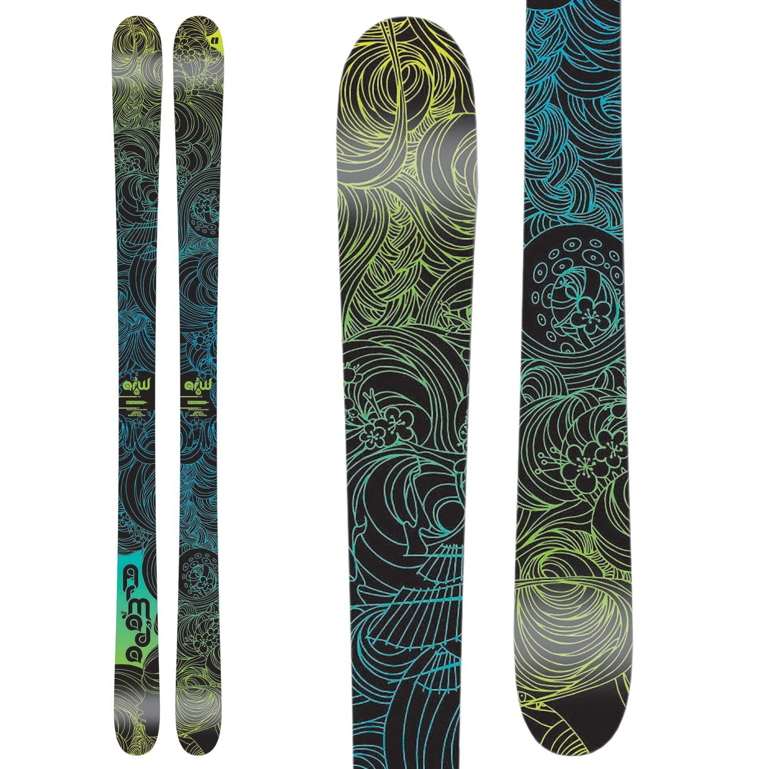 Armada ARW Skis Women s 2011 evo