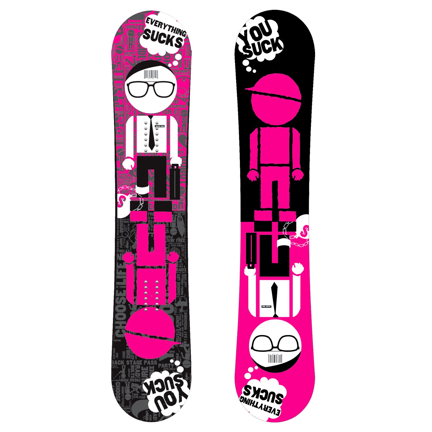 StepChild Salary Man Rocker Snowboard 2011 evo