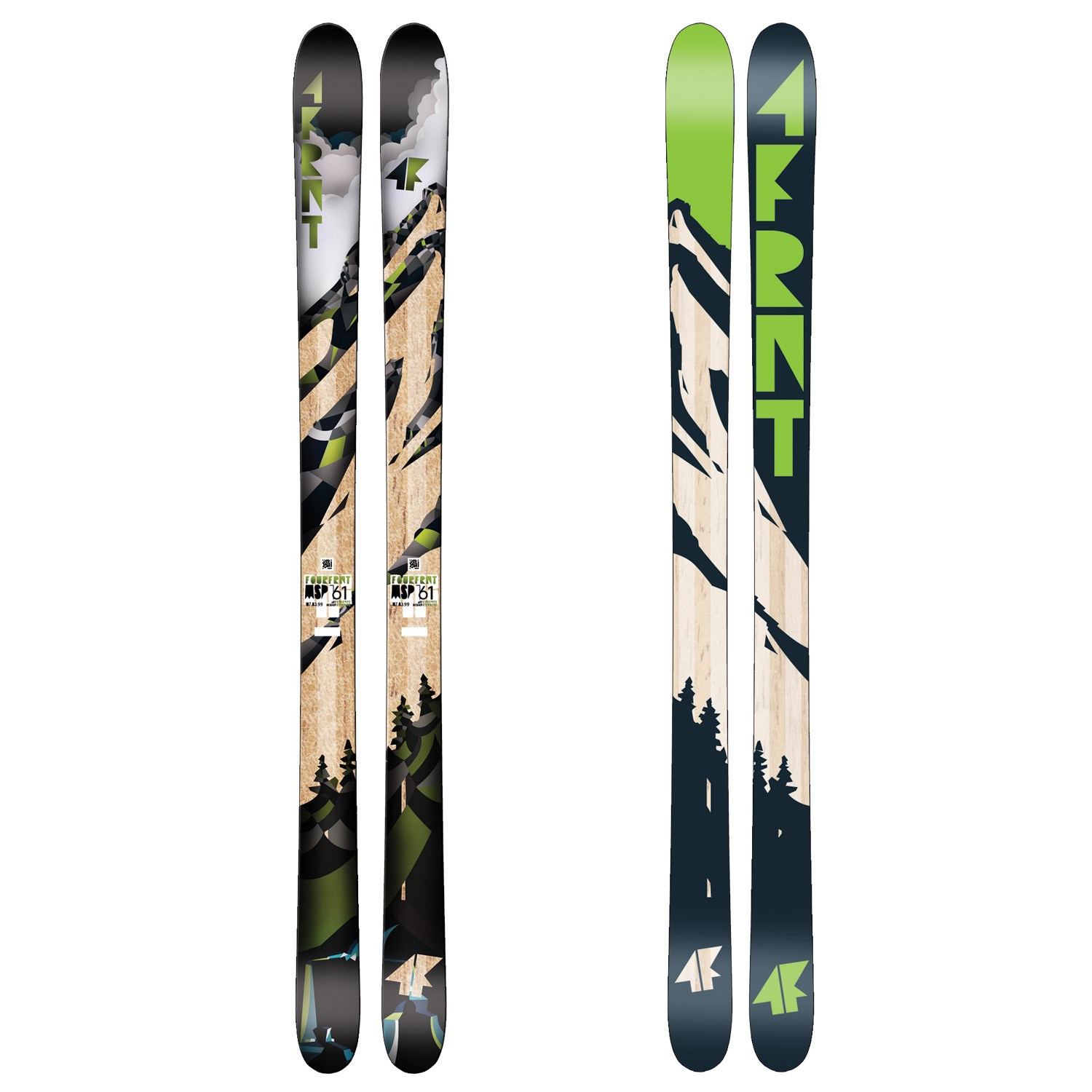 4FRNT MSP Skis 2011 | evo