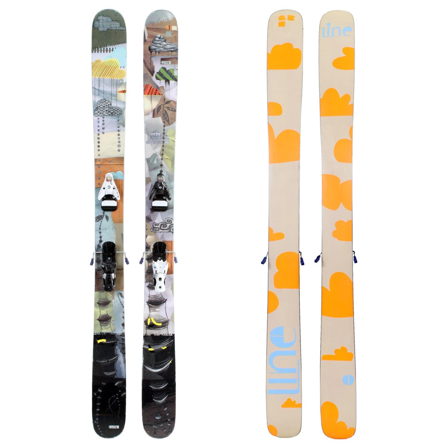 Line Skis EP Pro Skis + Bindings - Used 2010 - Used | evo