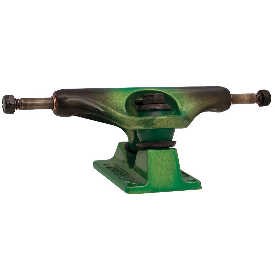 Independence Trucks 139シルバー/グリーン Independent 139 Haslam Pro V Skateboard Truck | evo
