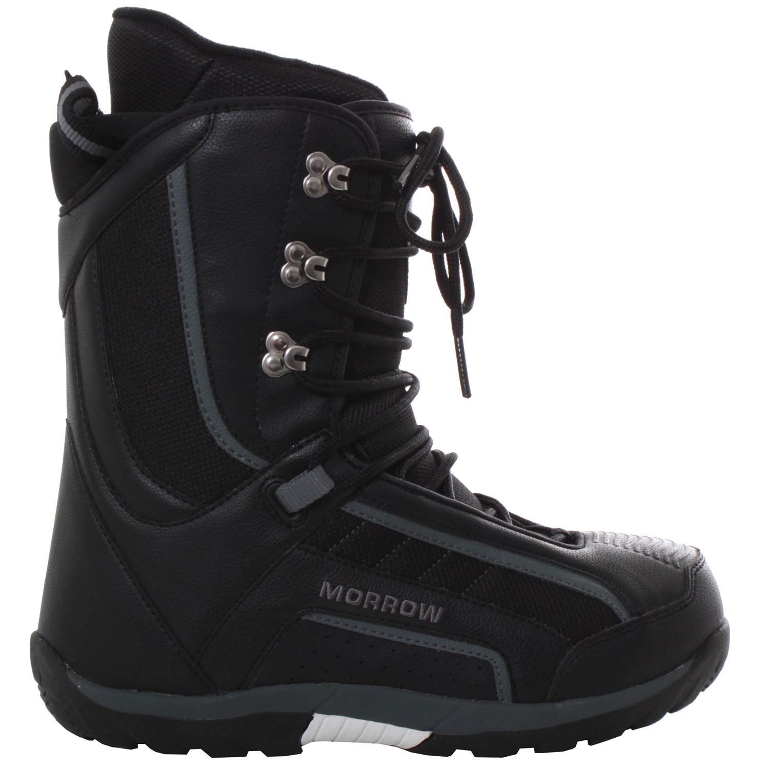 Morrow Rail Snowboots Used Morrow RAIL Mens Snowboard Boots Grey Senior 6 main image 4