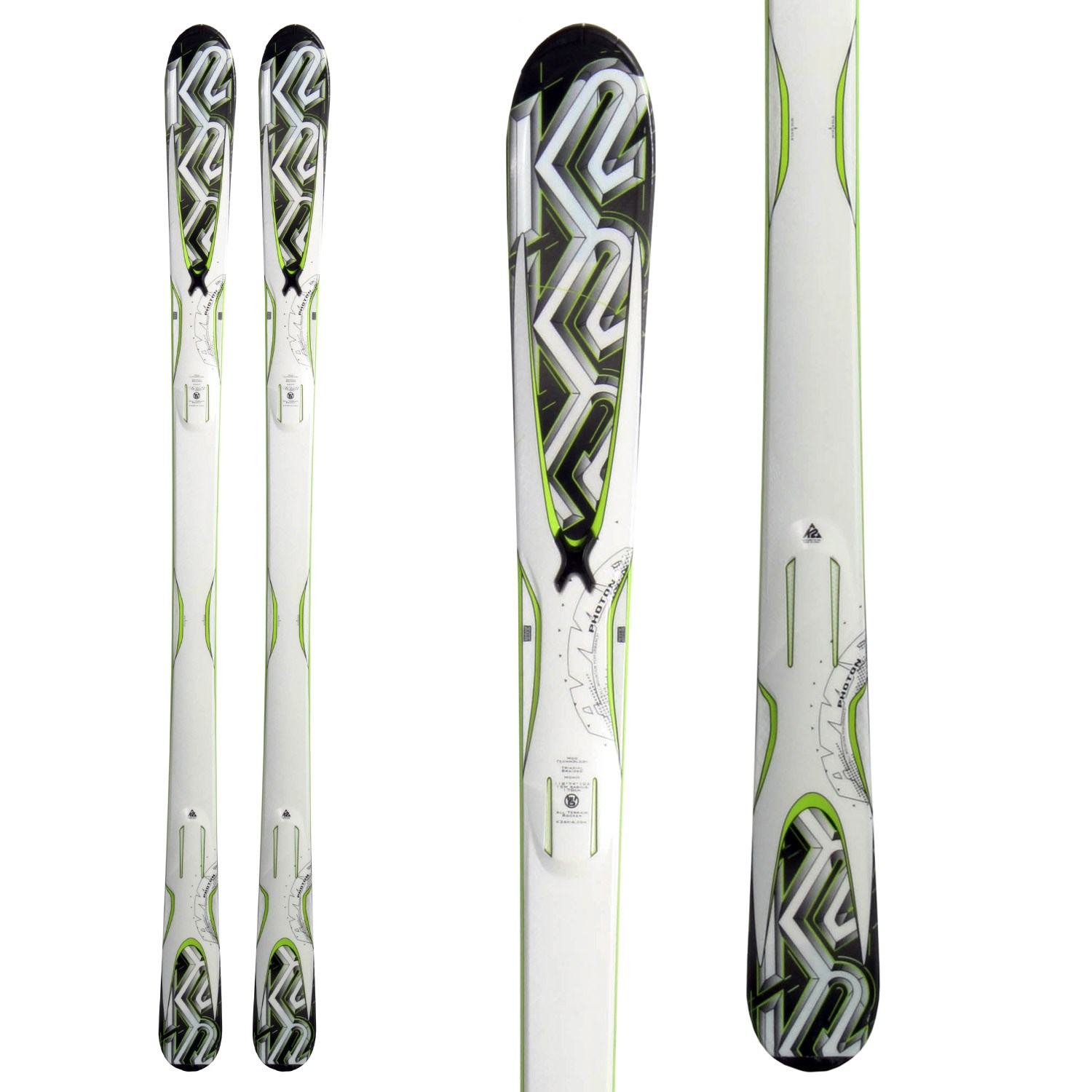 2011 k2 amp skis K2 AMP Photon Skis 2011