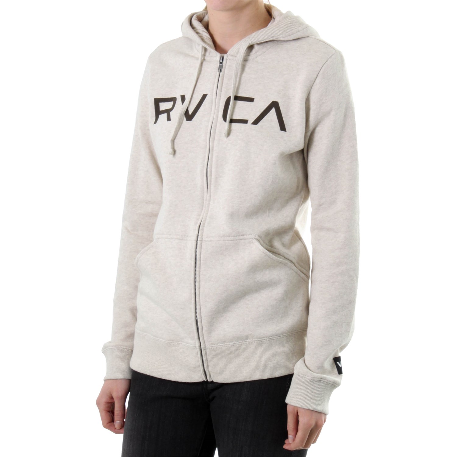 Rvca zip 2025 up hoodie