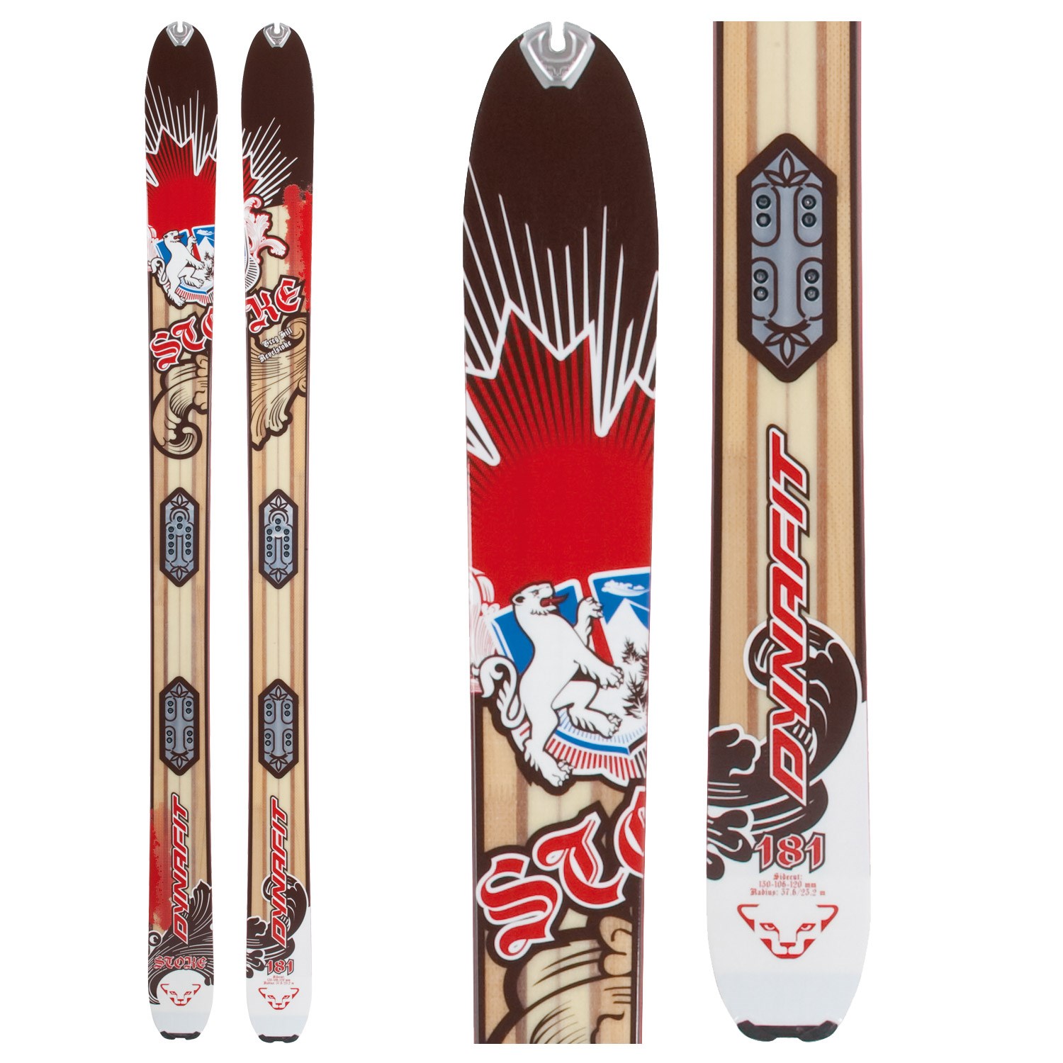 Dynafit Stoke Freeride Alpine Touring Skis 2013 Evo