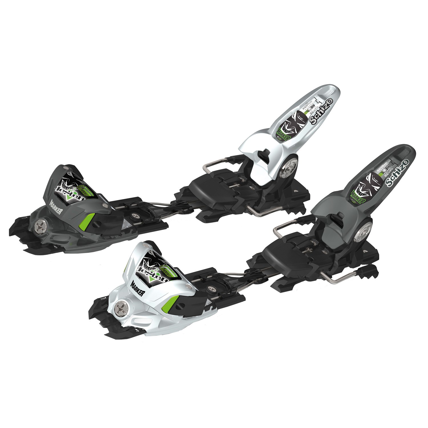 Marker Jester Schizo Ski Bindings (110mm Brakes) 2012 | evo