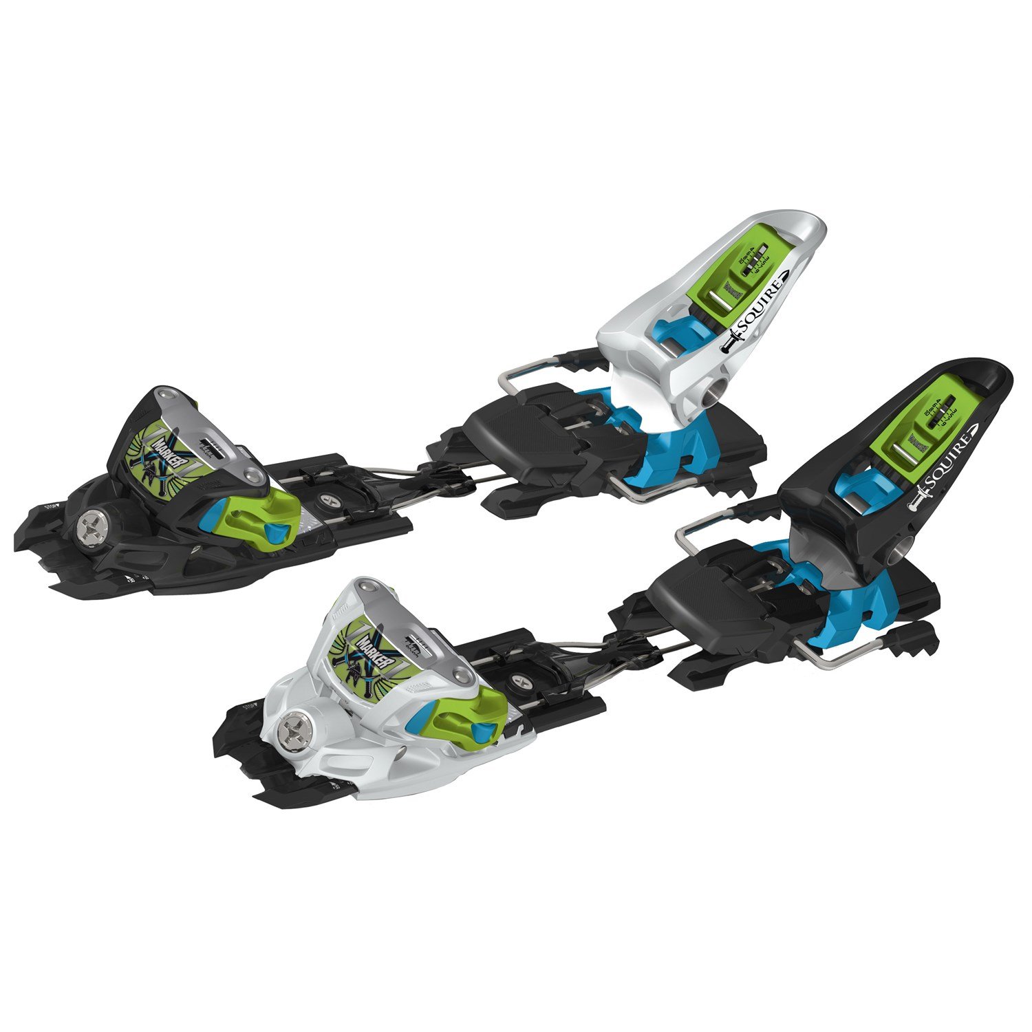 Marker Squire Schizo Ski Bindings (110mm Brakes) 2012 | evo