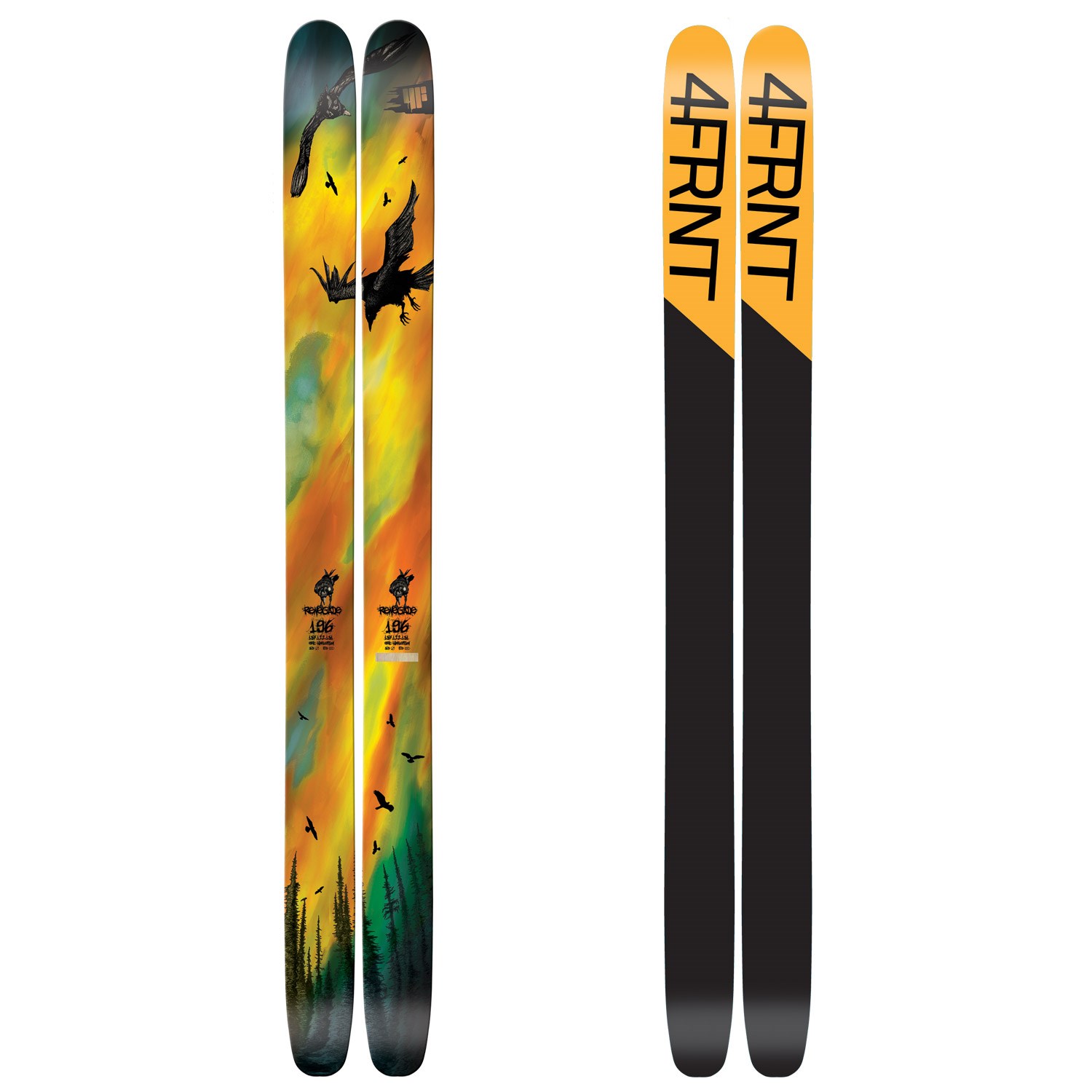 ウィンタースポーツ4FRNT RENEGADE レネゲード 186 - スキー