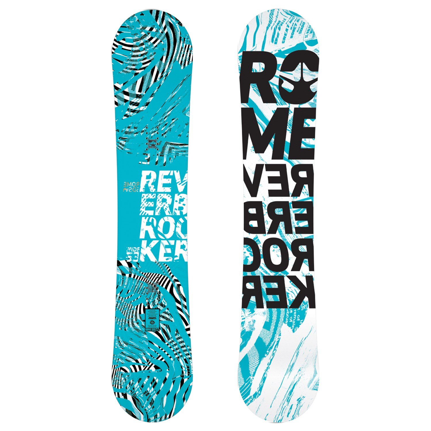 Rome Reverb Rocker Wide Snowboard 2012 | evo
