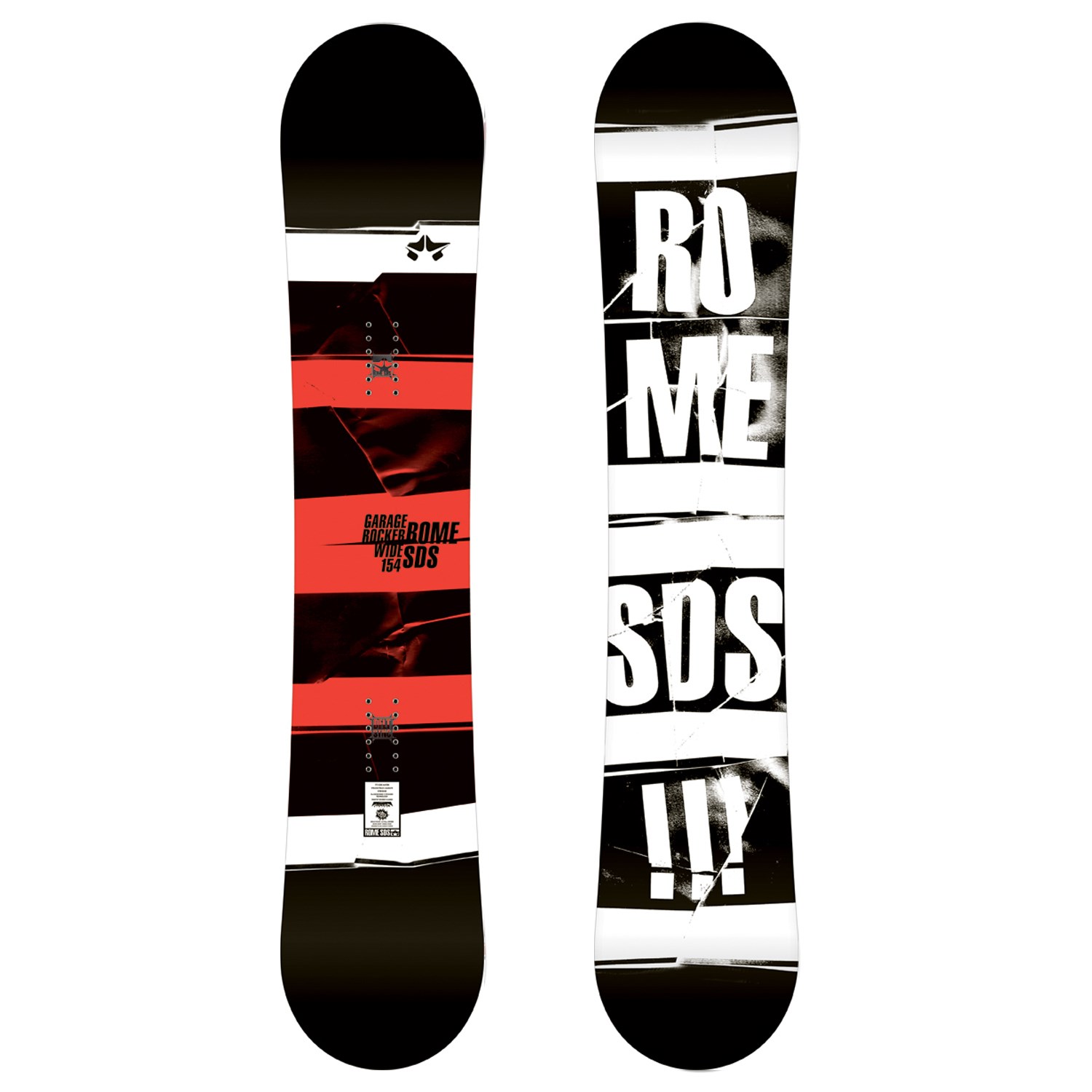 Rome Garage Rocker Wide Snowboard 2012 | evo Canada