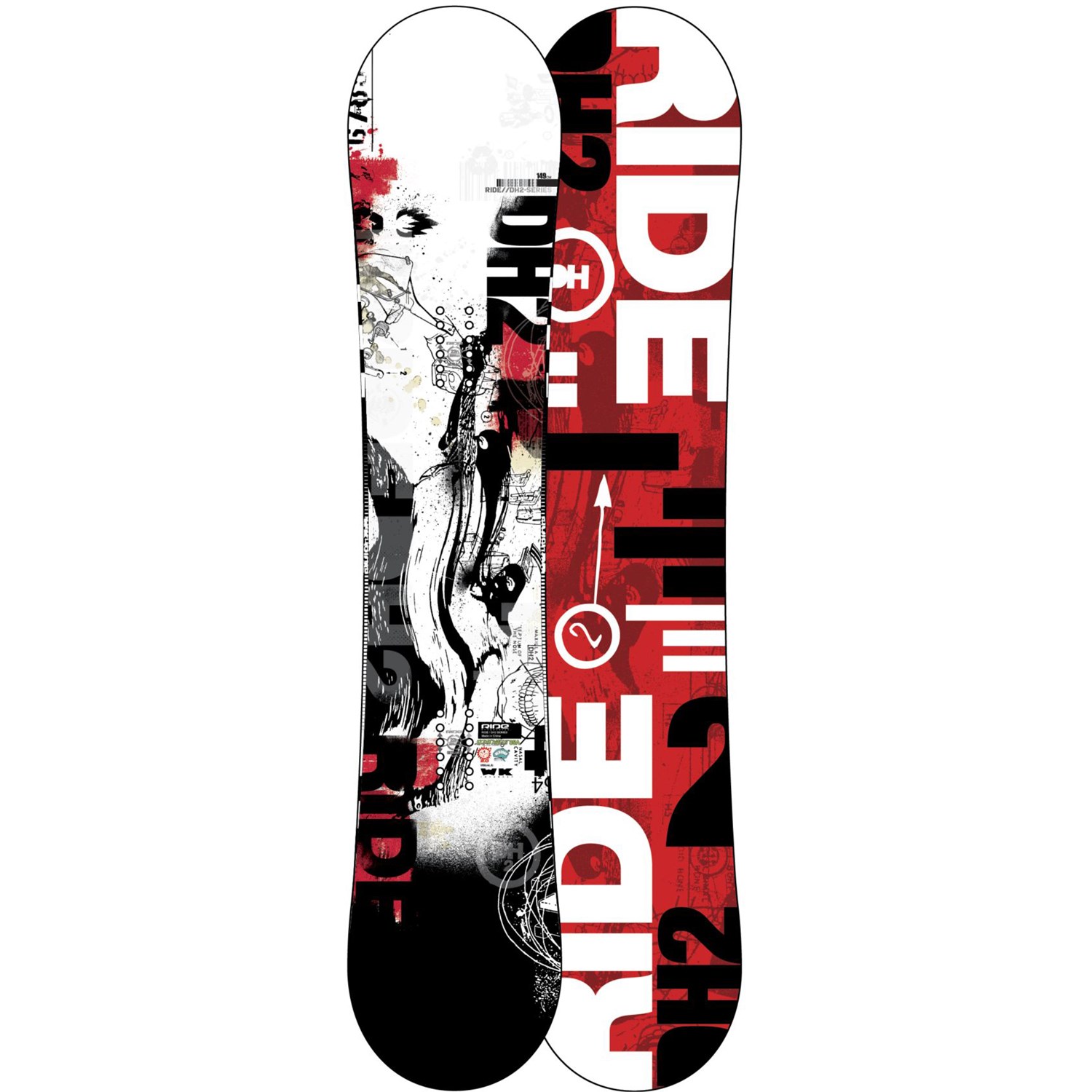 Ride dh2 snowboard