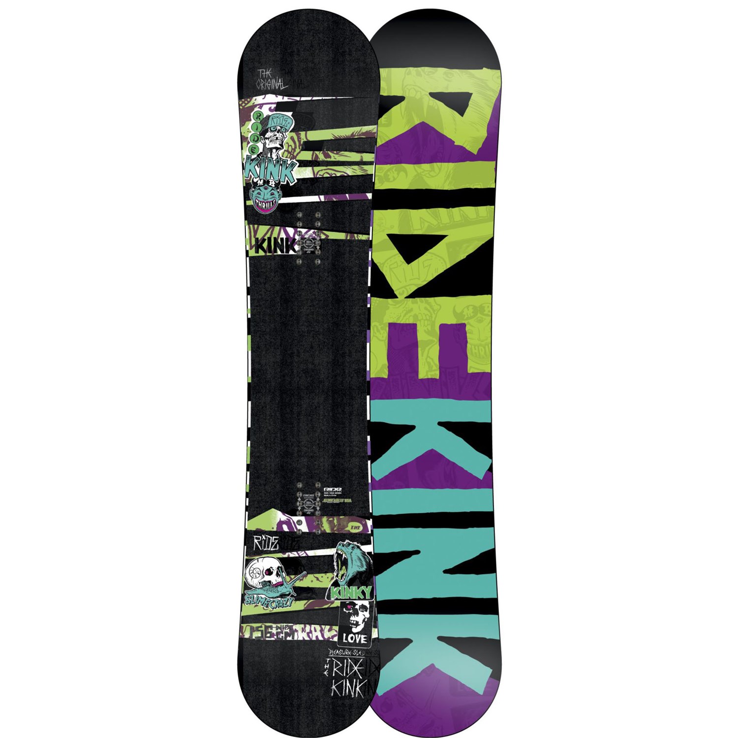 Ride Kink Wide Snowboard 2012 | evo