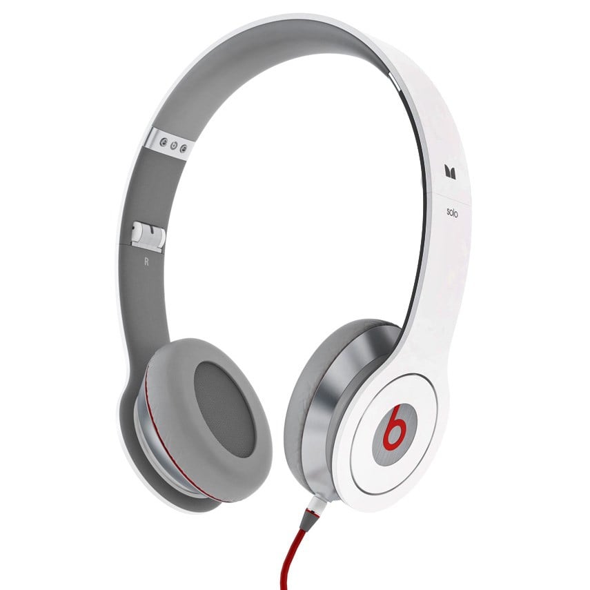 Beats Solo HD On-Ear Headphones Drenched in White 900-00154-01 - Best Buy