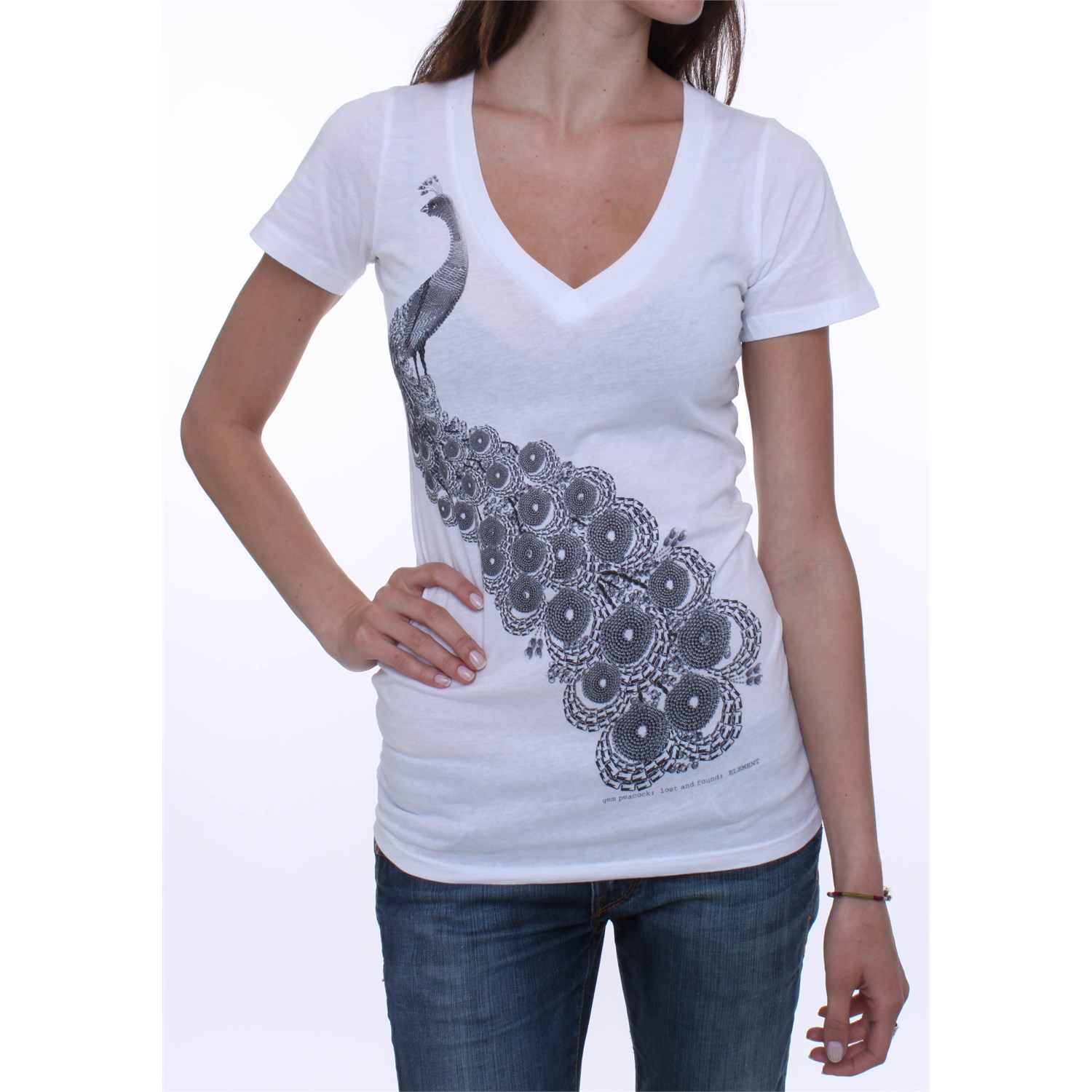 Womens Majestic Crown V-Neck T-Shirt