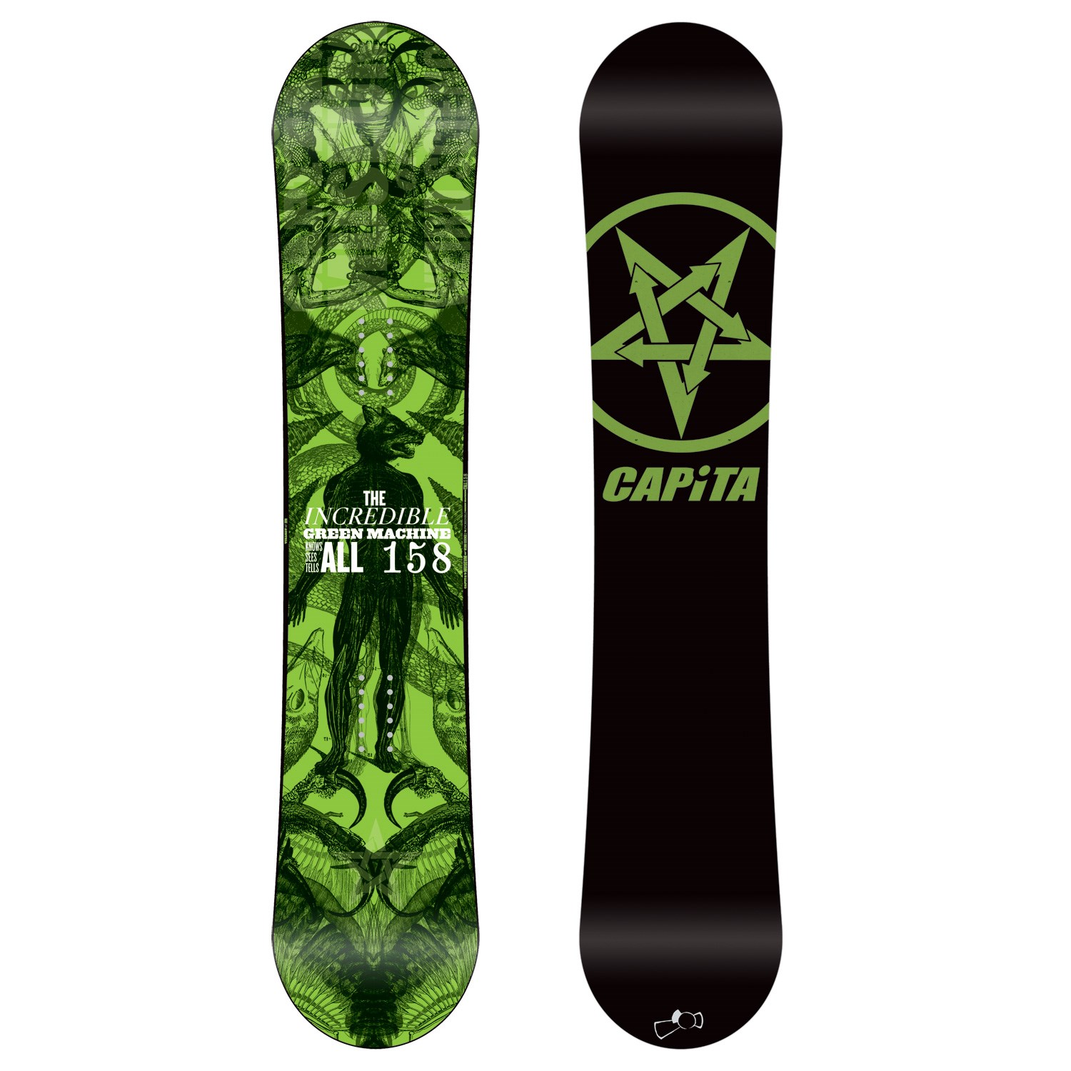 CAPiTA Green Machine FK Snowboard 2012 | evo