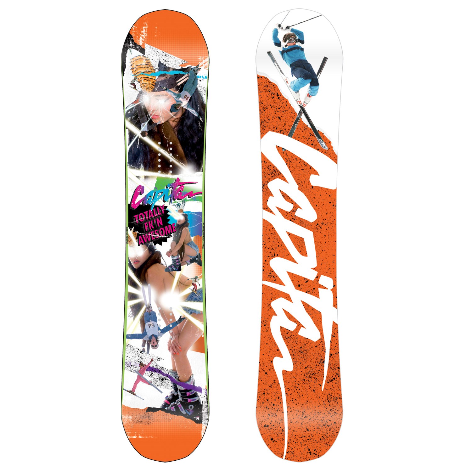 CAPiTA Totally FK'N Awesome Snowboard 2012 | evo