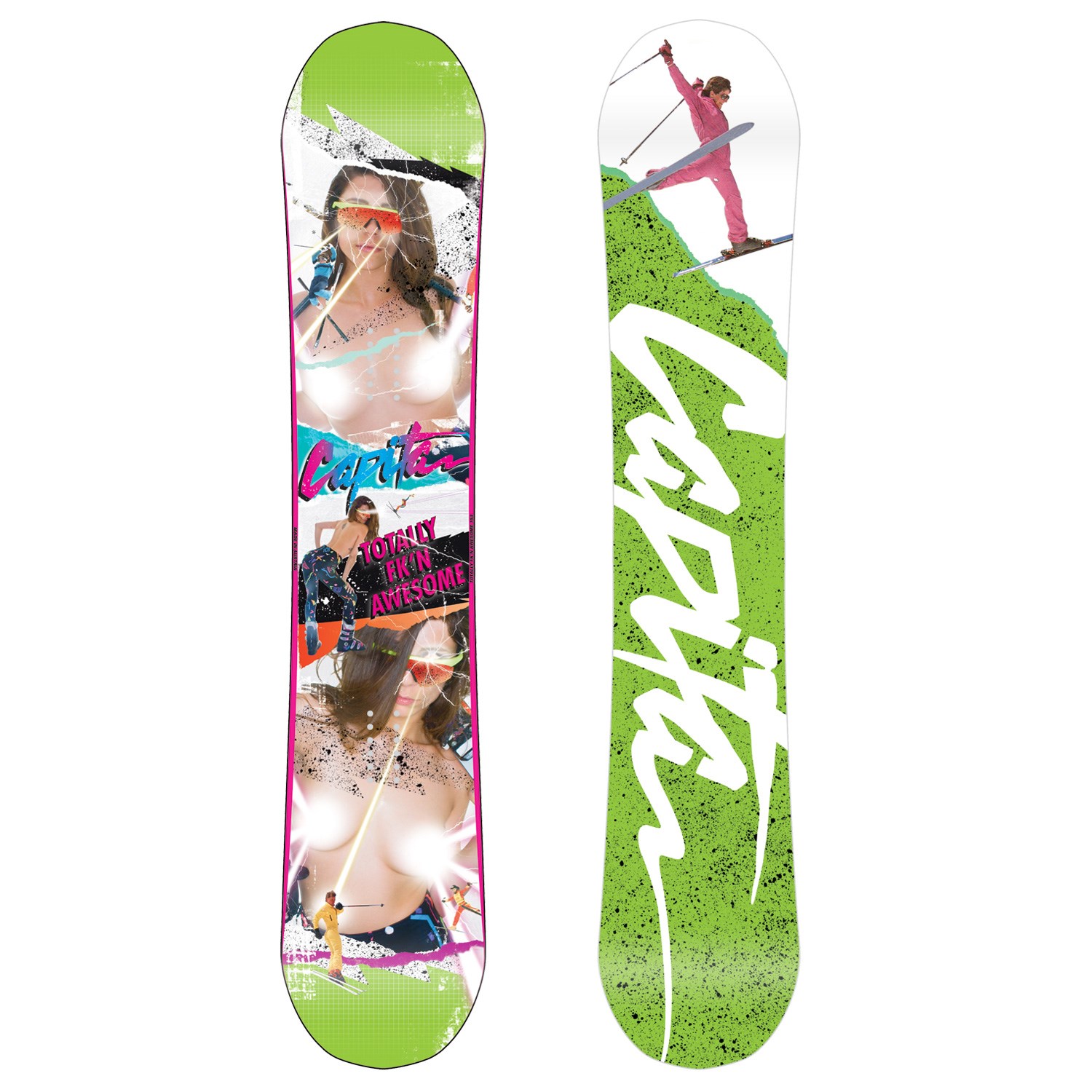 CAPiTA Totally FK'N Awesome Snowboard 2012 | evo
