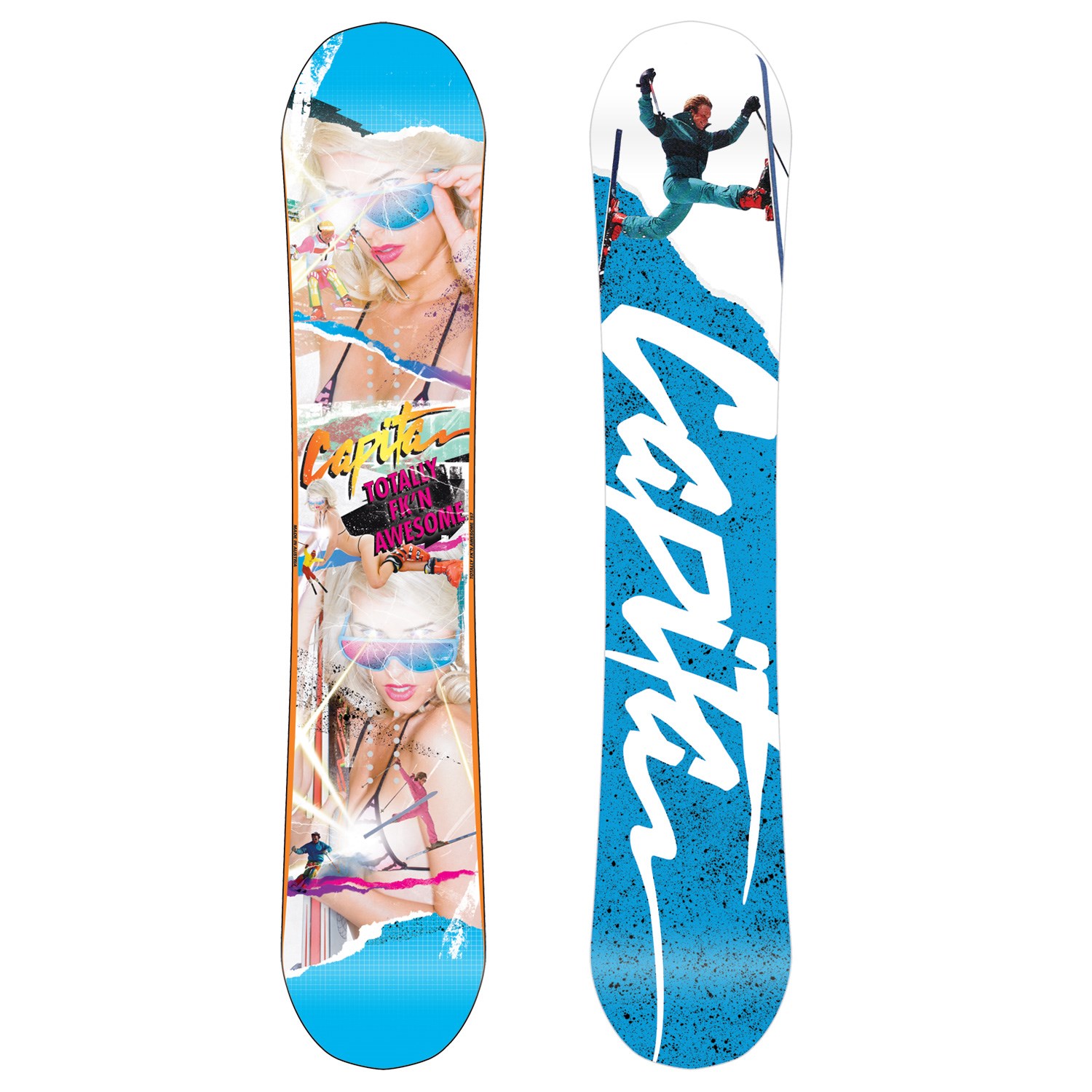 CAPiTA Totally FK'N Awesome Snowboard 2012 | evo