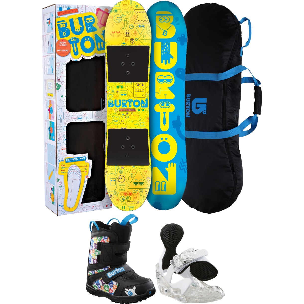 Burton After School Special Snowboard Package 2012