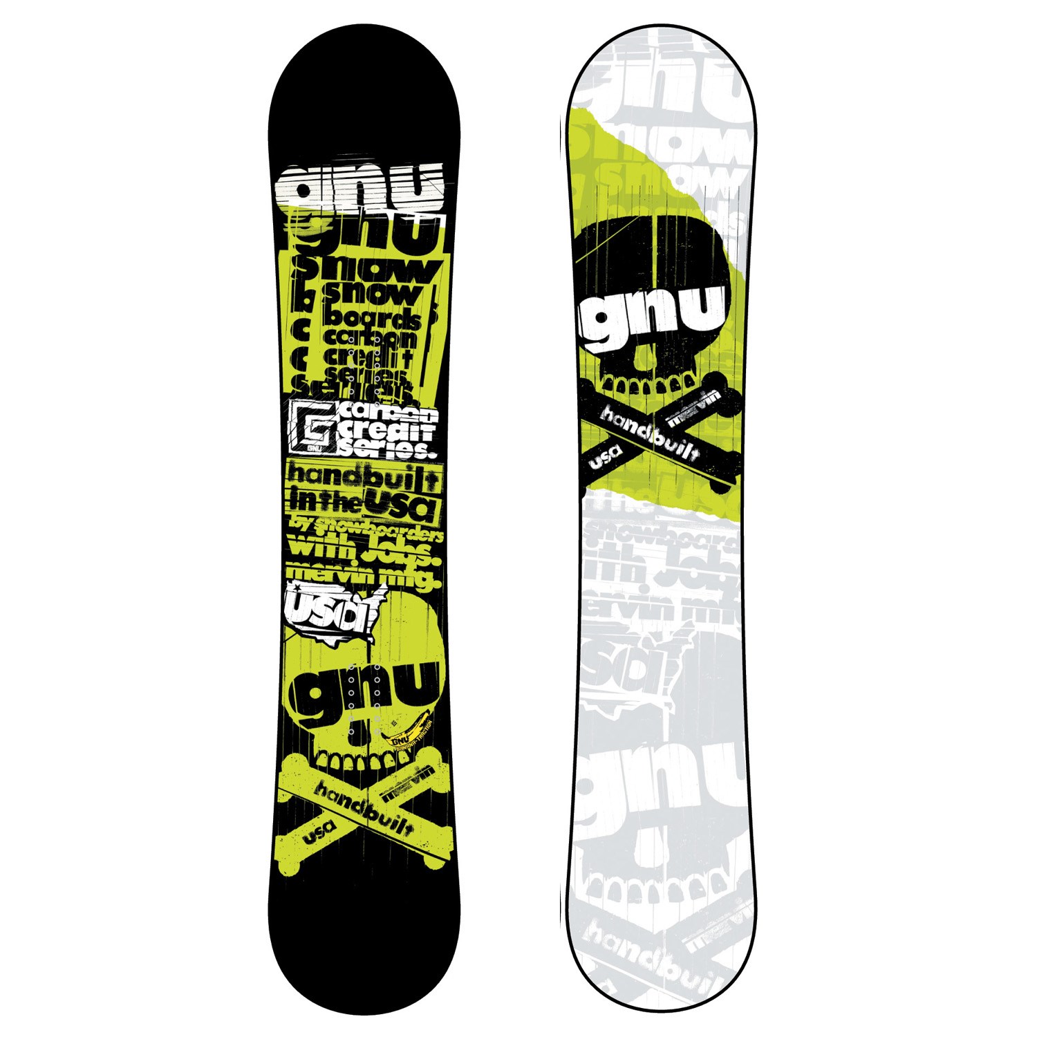 GNU Carbon Credit BTX Snowboard 2012 | evo