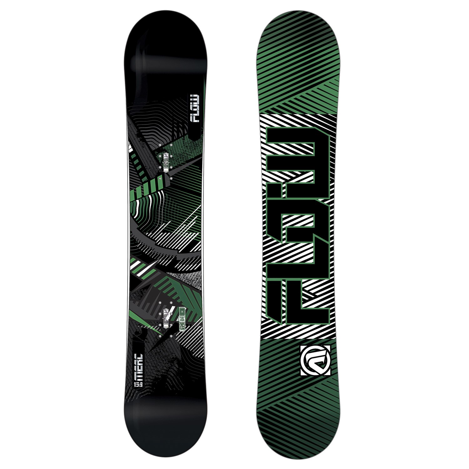 Flow Merc (Black) Wide Snowboard 2012 | evo