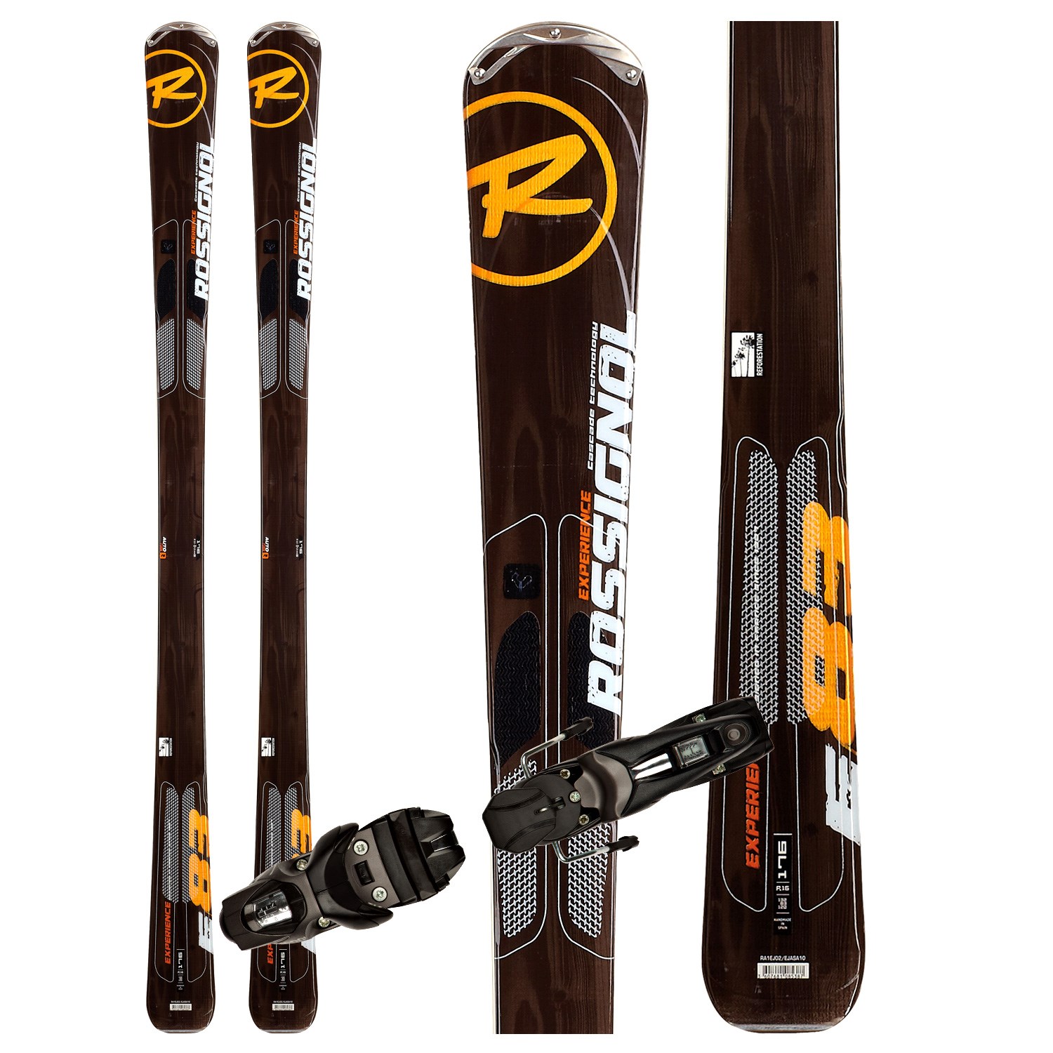 Rossignol Experience 83 Skis Axium 120 Bindings 2012 evo