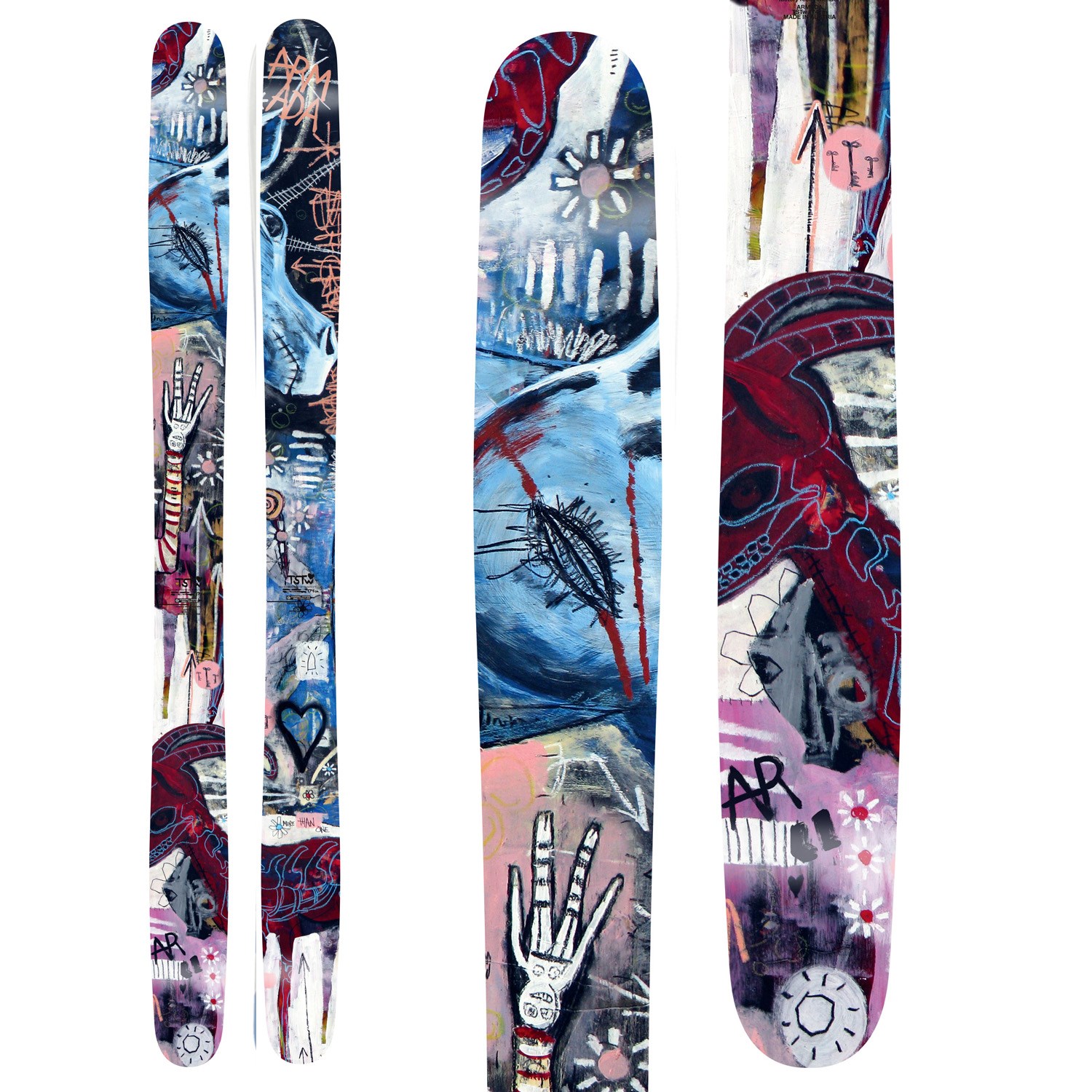 2012 Armada VJJ skis - 165cmスキー - 板