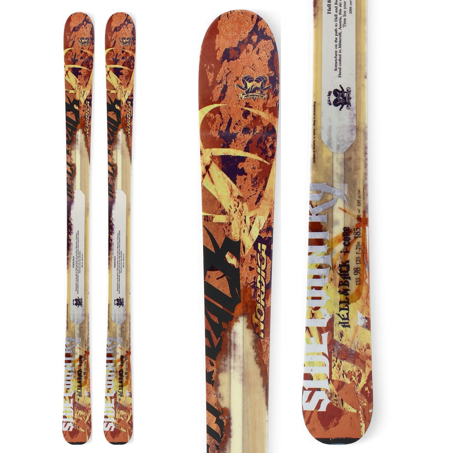 スキー板 NORDICA HELL BACK-