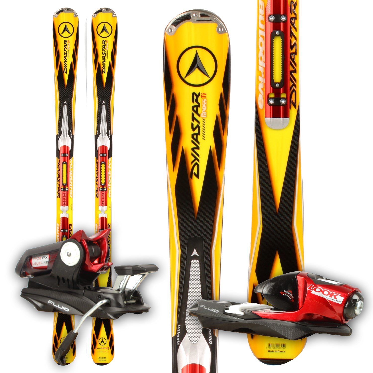 Dynastar Contact Cross Ti Skis + PX 12 Fluid Bindings 2011 | evo