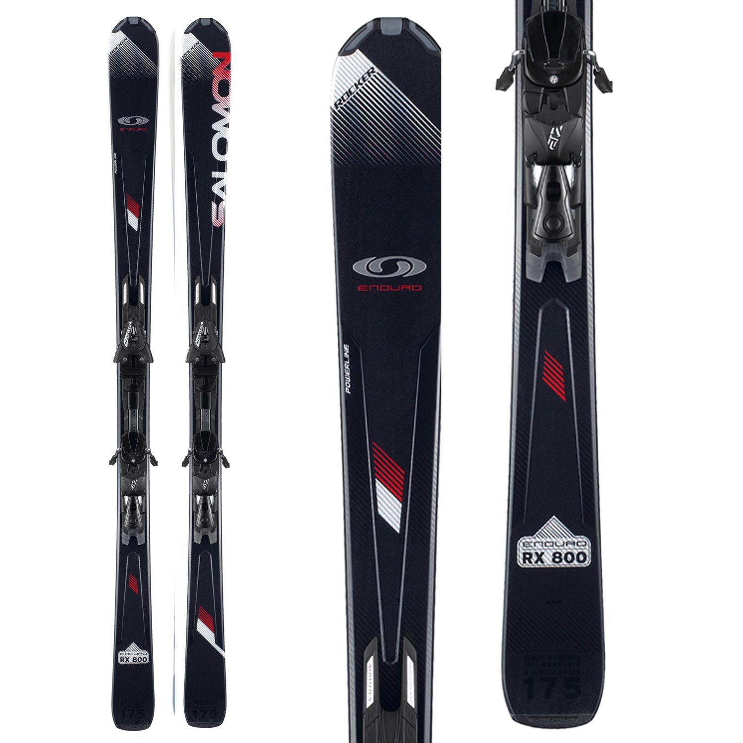 kontrollere ægtefælle fort Salomon Enduro RX 800 Skis + Z12 Bindings 2012 | evo