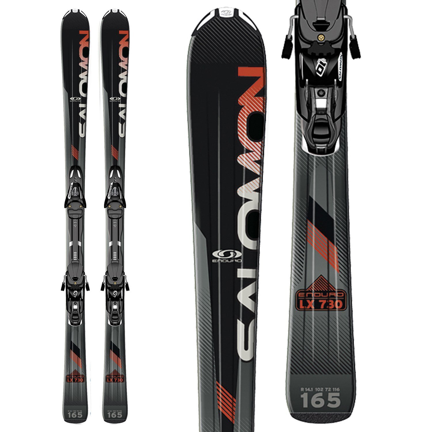Salomon Enduro LX 730 Skis + L10 