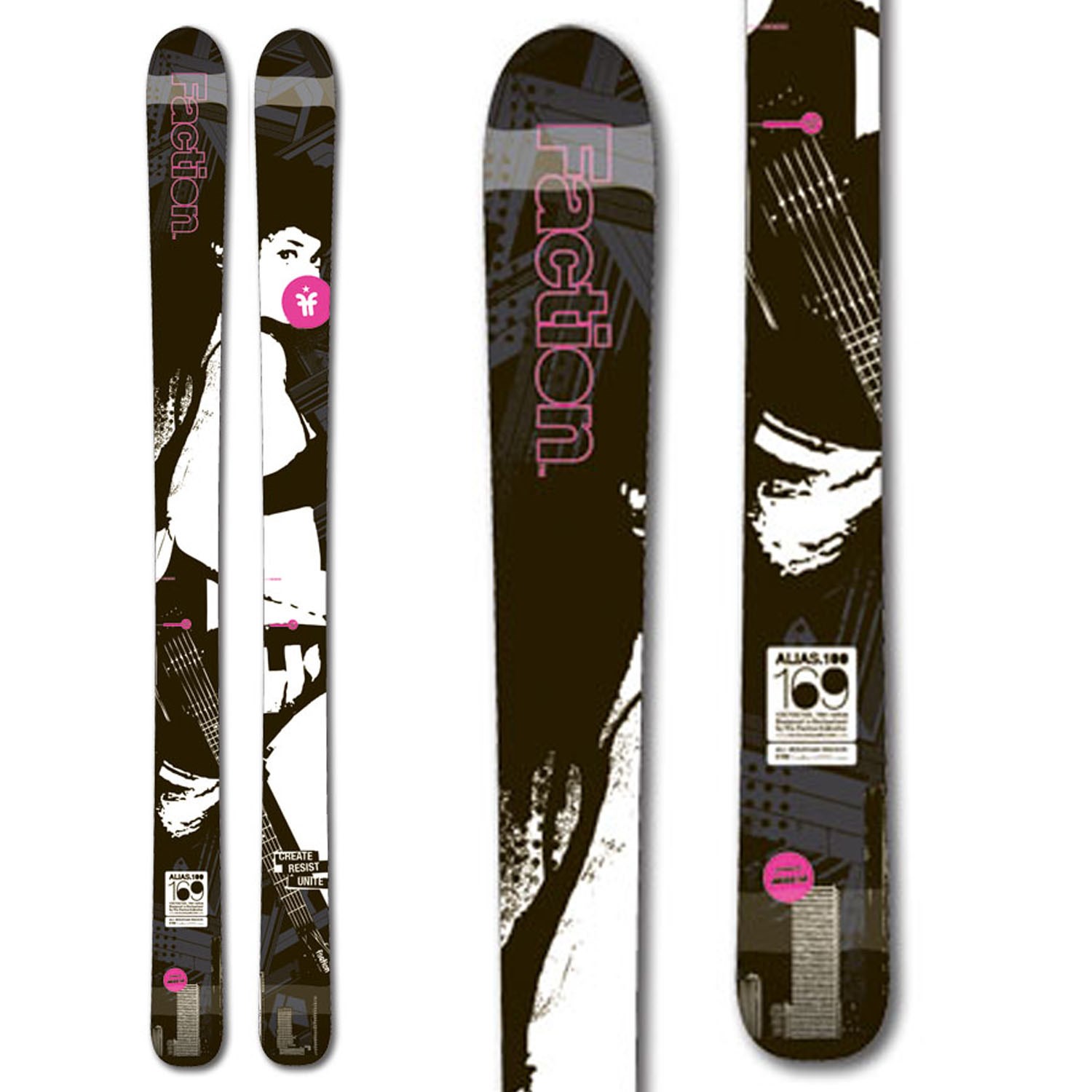 Faction Alias Rocker Skis 2011 | evo