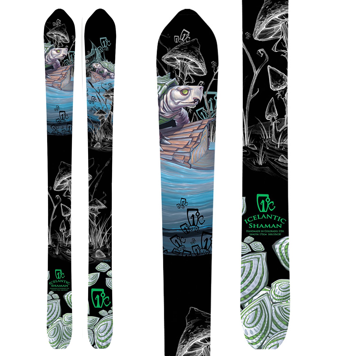 Icelantic Shaman Skis 2012 | evo