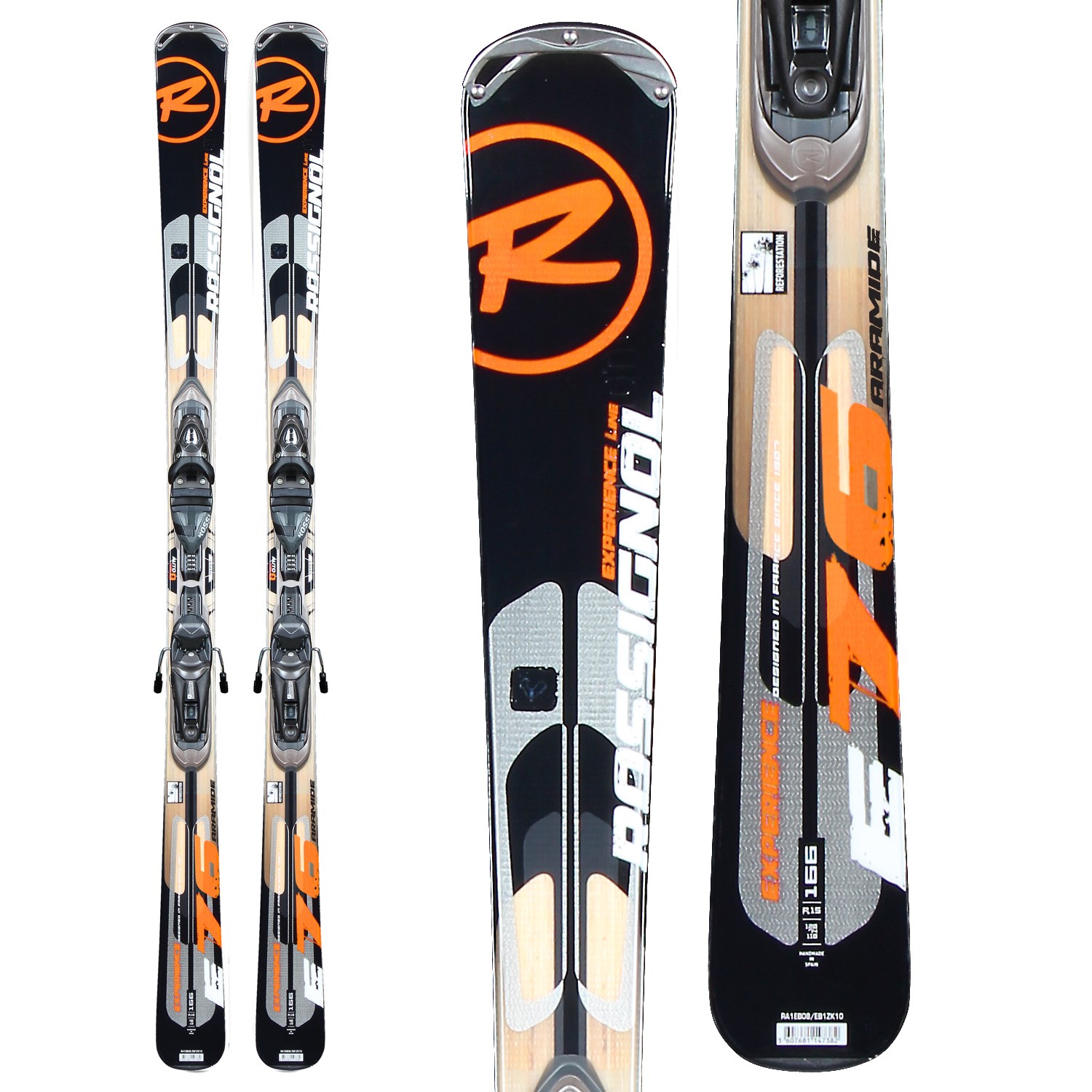 Rossignol Experience 76 Aramide Skis + TPI²/Axium 110 Bindings 