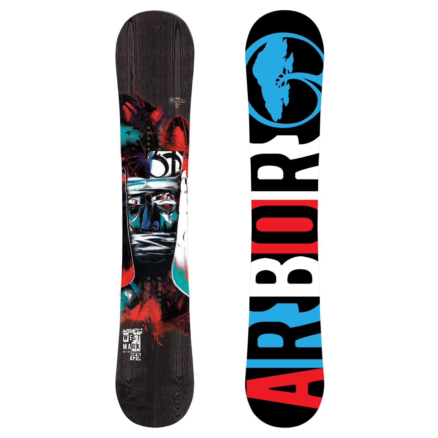 Arbor Westmark (Black) Snowboard 2013 | evo