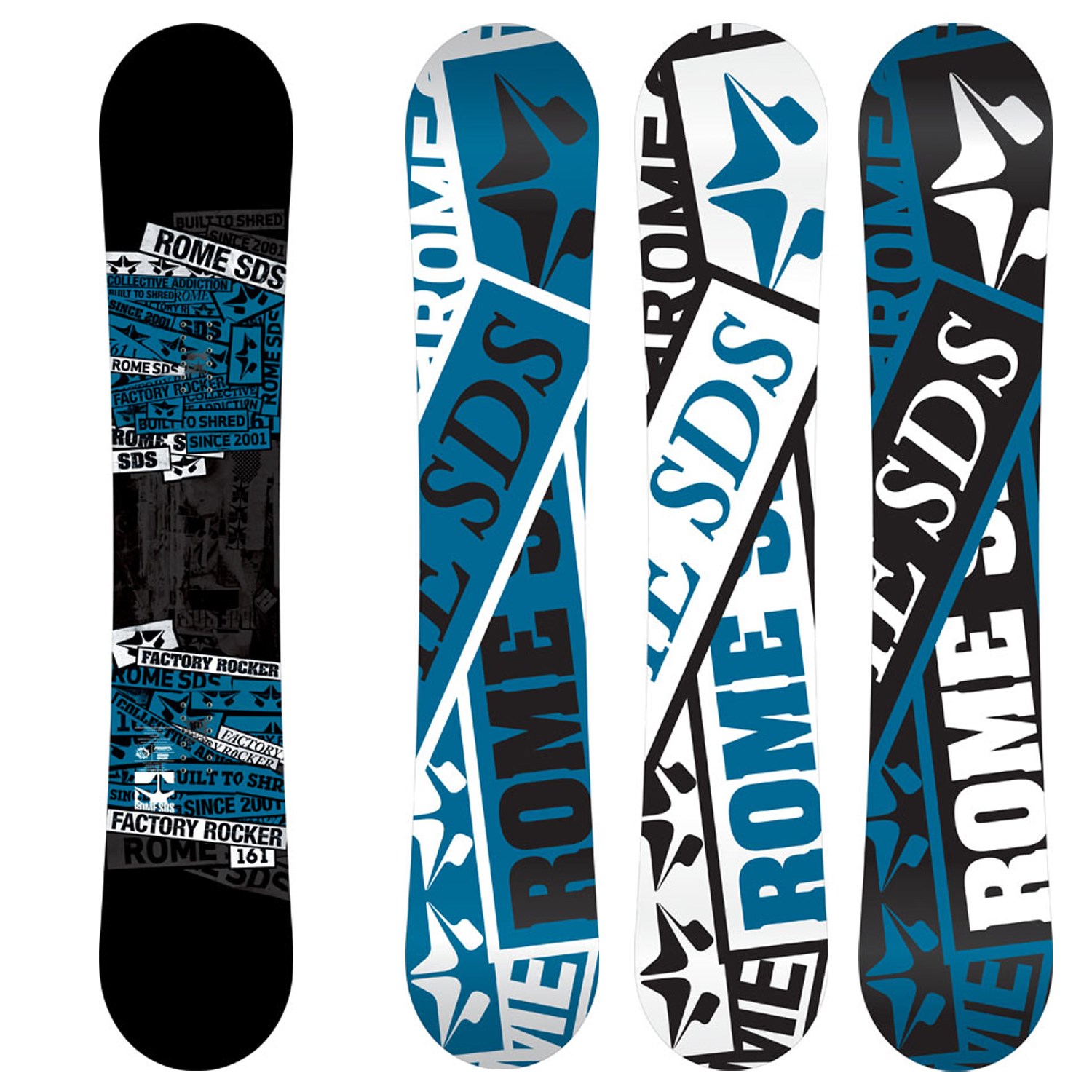 Rome Factory Rocker Snowboard 2013 | evo