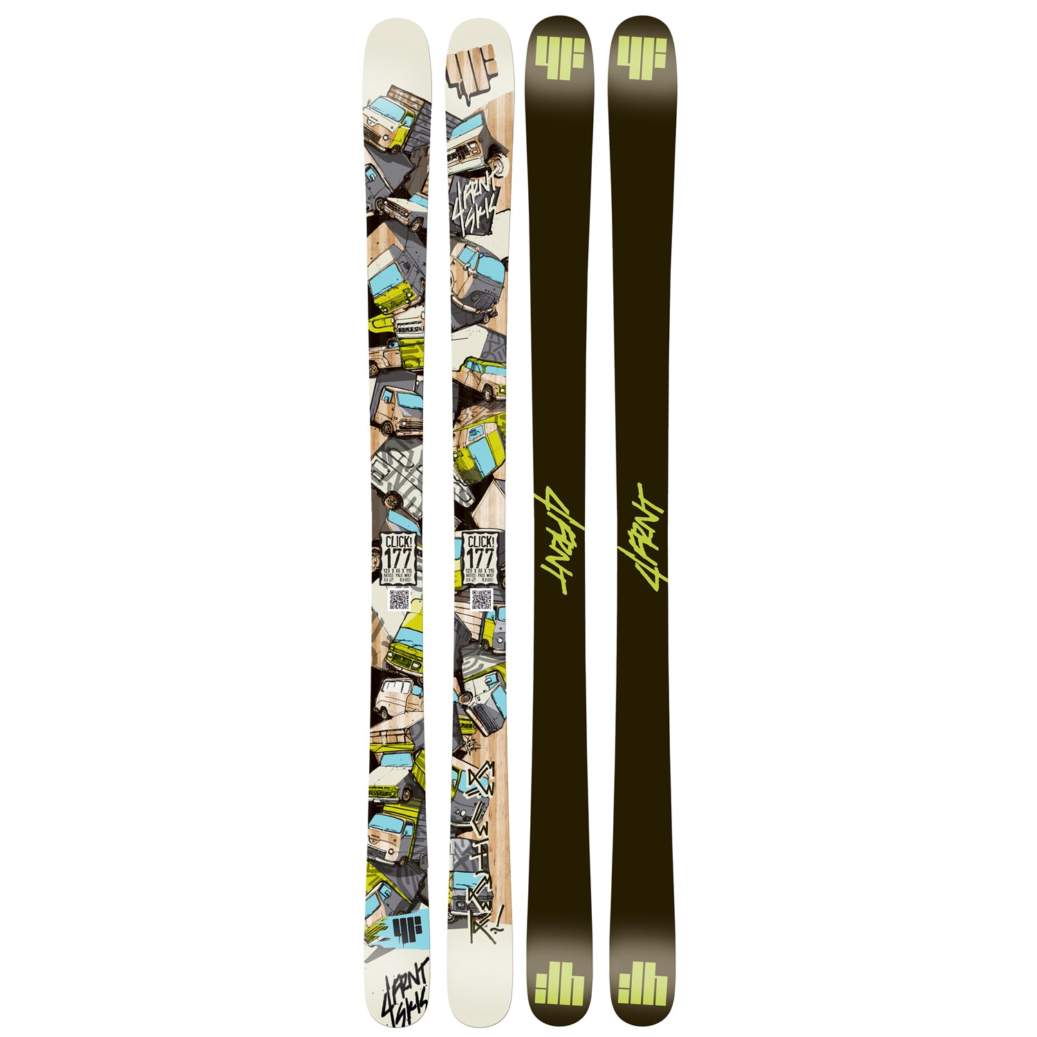 4FRNT Click! Skis 2013 | evo