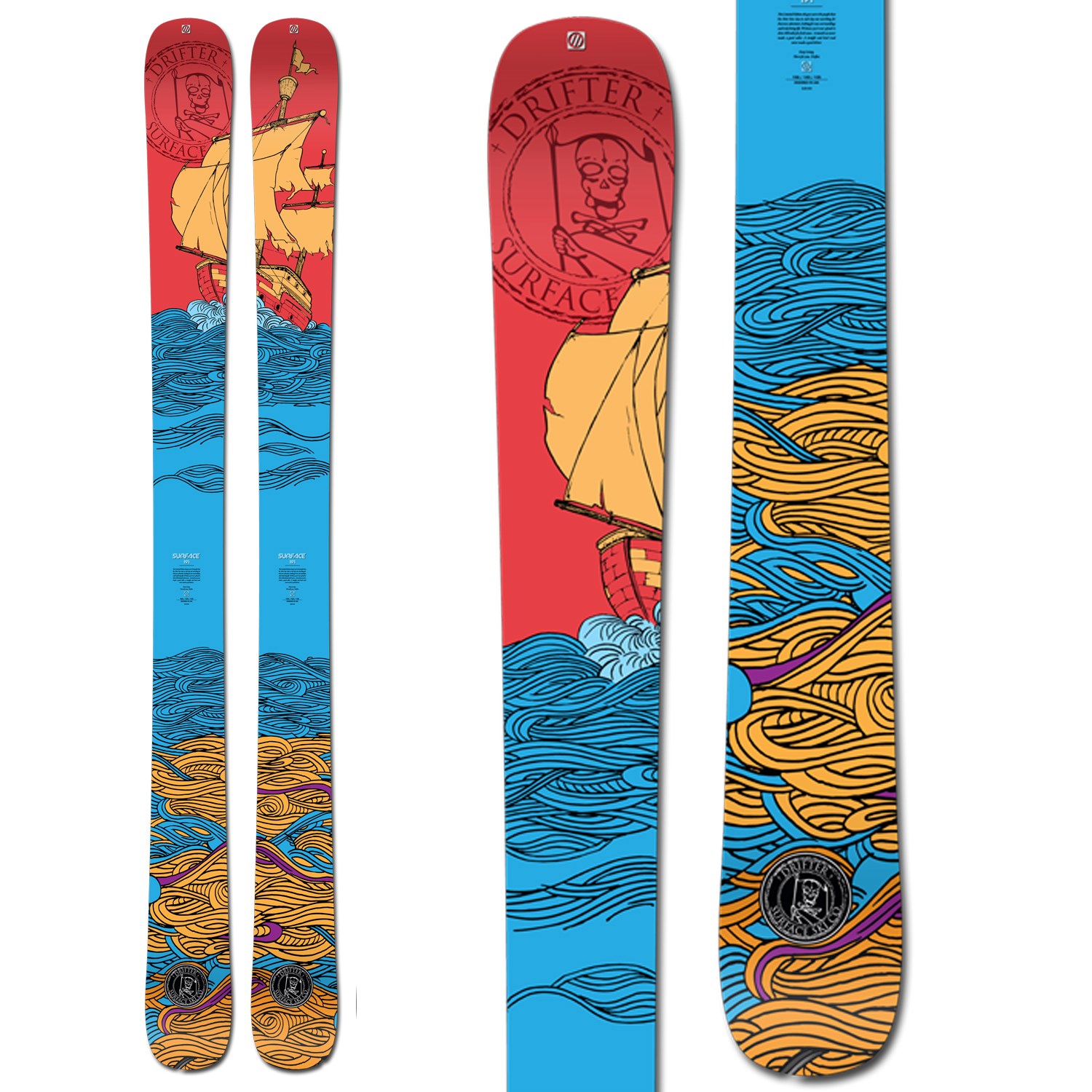 Surface Drifter Live Life Skis 2013 | evo