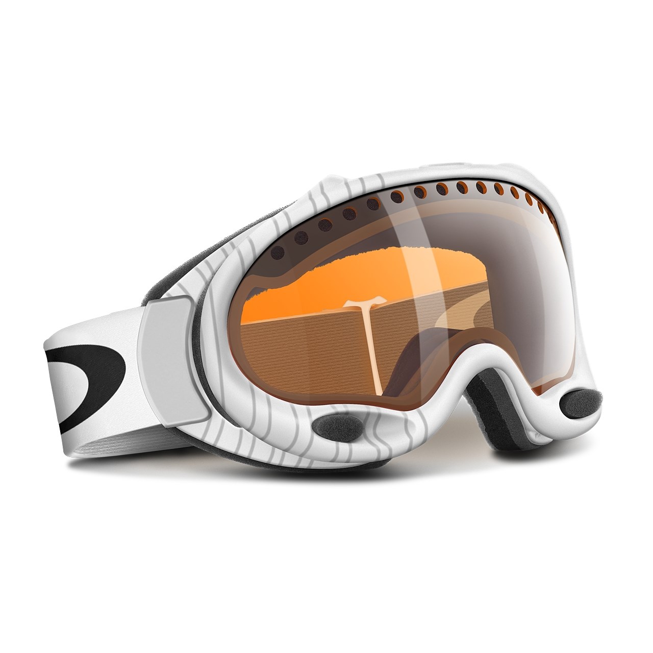 white oakley snowboard goggles